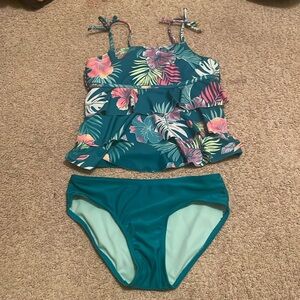 Girls Justice Two Piece Tankini Bathing Suit